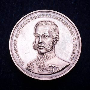 AR medaile 1851- Jmenování Albrechta generálním guvernérem Maďarska, R